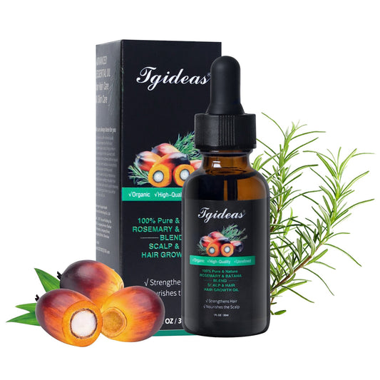 Tgideas Batana & Rosemary Hair Oil: Anti-Shedding & GrowthTreatment 2 Bottle