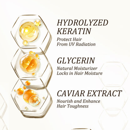 Tgideas Collagen & Caviar Extract Deep Repair Hair Mask 2 Jars