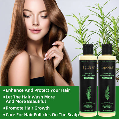 Tgideas Rosemary ShampooHair Growth & Anti-Dandruff Scalp Treatment 2 Bottle